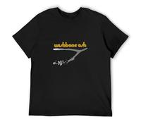 Wishbone Ash Men Cotton T-Shirt Short Sleeve Clothes Tees M Black