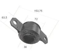 CORTECO 80001549 Trailing arm / Suspension arm bush