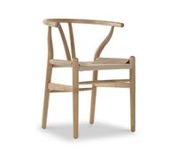 Wishbone Chair Natural Fully Assembled - By Roseland Furniture
