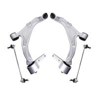 Wishbone Control Arm Compatible With Acura For MDX 2007 2008 2009 2010 2011 2012 2013 Forward Tie Rod With Ball Joint Sway Bar Front Lower Control Arms Link Kit