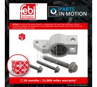 febi bilstein 32541 Control Arm Bush with bracket and screws, pack of one, silver