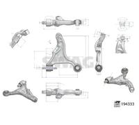 SWAG 33 11 1585 Suspension arm