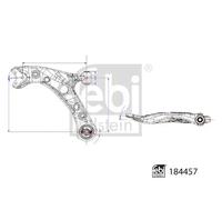 FEBI BILSTEIN 184457 Suspension arm
