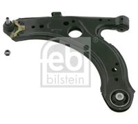 febi bilstein 19820 Control Arm with bushes, joint and lock nut, pack of one, Schwarz