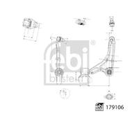 FEBI BILSTEIN 179106 Suspension arm