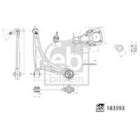 FEBI BILSTEIN 183593 Suspension arm
