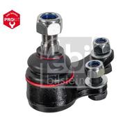 febi bilstein 43075 Ball Joint with castle nut, cotter pin, locking nuts and screws, pack of one