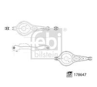 FEBI BILSTEIN 178647 Suspension arm