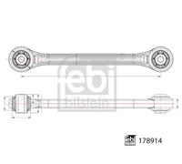 FEBI BILSTEIN 178914 Suspension arm