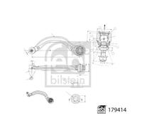 FEBI BILSTEIN 179414 Suspension arm