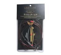 Wishbone rig clipped down 90lb body 30lb snood (size 4 aberdeen)