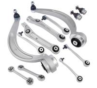 Wishbone Suspension Arm Compatible With A4 2017 2018 2019 Car Front Control Arms W Ball Joint Sway Bar Link