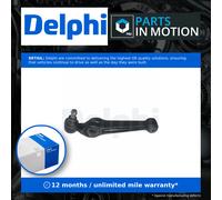 Wishbone / Suspension Arm fits FORD ESCORT Mk1, Mk2 1.1 Front Lower, Left Delphi