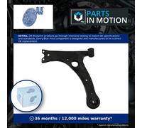 Wishbone / Suspension Arm Front Lower, Left ADT386156 Blue Print Track Control