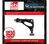 Wishbone / Suspension Arm Front Lower, Left 196497 Febi Track Control Quality