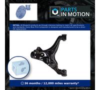 Wishbone / Suspension Arm Front Lower, Left ADBP860030 Blue Print Track Control