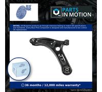 Wishbone / Suspension Arm Front Lower, Left ADBP860057 Blue Print Track Control