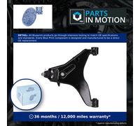 Wishbone / Suspension Arm Front Lower, Left ADBP860079 Blue Print Track Control