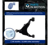 Wishbone / Suspension Arm Front Lower, Left ADT386123 Blue Print Track Control