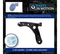 Wishbone / Suspension Arm Front Lower, Left ADT386170 Blue Print Track Control
