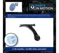 Wishbone / Suspension Arm Front Lower, Left ADT386195 Blue Print Track Control
