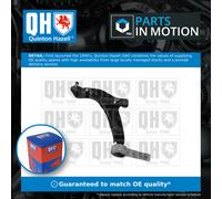 Wishbone / Suspension Arm Front Lower, Left QSA2097S Quinton Hazell 54501AV600