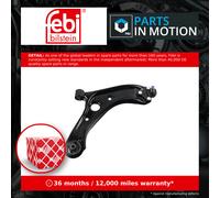 Wishbone / Suspension Arm Front Lower, Right 183401 Febi Track Control Quality