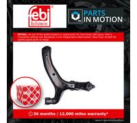 Wishbone / Suspension Arm Front Lower, Right 196391 Febi Track Control Quality