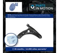 Wishbone / Suspension Arm Front Lower, Right ADH28697 Blue Print Track Control