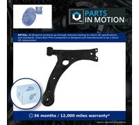 Wishbone / Suspension Arm Front Lower, Right ADT386157 Blue Print Track Control