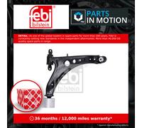 Wishbone / Suspension Arm Front Right 1000813 Febi Track Control YR00055180 New