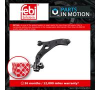 Wishbone / Suspension Arm Front Right Outer 193401 Febi Track Control KB7W34300A