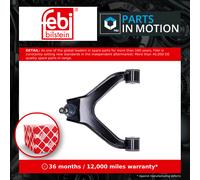 Wishbone / Suspension Arm Front Upper 196820 Febi Track Control 5801564293 New