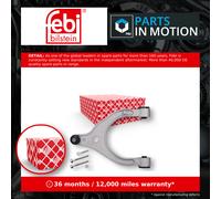 Wishbone / Suspension Arm Front Upper, Left 185366 Febi Track Control Quality