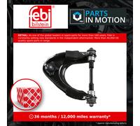 Wishbone / Suspension Arm Front Upper, Left 196235 Febi Track Control 1437044