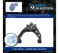 Wishbone / Suspension Arm Front Upper, Left ADBP860049 Blue Print Track Control