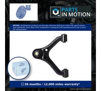 Wishbone / Suspension Arm Front Upper, Left ADBP860075 Blue Print Track Control