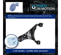 Wishbone / Suspension Arm Front Upper, Left ADBP860192 Blue Print Track Control