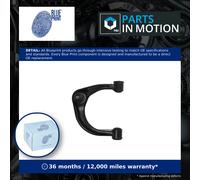 Wishbone / Suspension Arm Front Upper, Left ADT386125 Blue Print Track Control