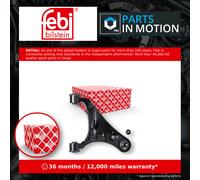 febi bilstein 107863 Control Arm with bushes, joint and lock nut , 1 piece