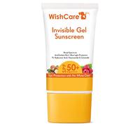 WishCare Invisible Gel Sunscreen SPF 50+ PA++++ For Oily and Dry skin - Light Weight Oil Free Gel Sunscreen with No White Cast 50g