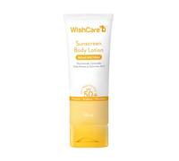 WishCare Sunscreen Body Lotion SPF50, In-Vivo Tested Body Sunscreen, 100ml | Body Sun screen With Broad Spectrum Protection, No White Cast & Non Greasy, Reduces Tan, All Skin Types, For Women & Men