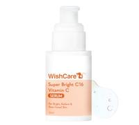 WishCare Super Bright C16 Vitamin C Serum for Oily Skin, Dry & Combination Skin -10% Vitamin C, 4% Niacinamide,1% Kojic Acid, 0.5% Ferulic Acid, Licorice & 4-n-BR- Serum For Pigmentation & Dark Spots