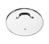 WishDirect 10.25 Inch Tempered Glass Lid Compatible with 10-10.25 Inch Lodge Cast Iron Skillet and 5 Quart Dutch Ovens