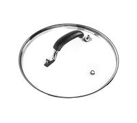 WishDirect 8 Inch Tempered Glass Lid Compatible with 8" Lodge Cast Iron Skillet and 2 Quart Serving Pots