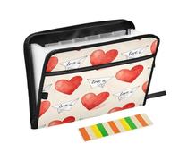 Wishes Fly Forward 13 Pocket Expanding File Folder with Labels A4 Document Organizer with Zipper