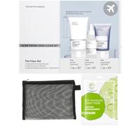 Wishesla Ordinary Skincare Bundle, Blemish-prone Skin, Skincare Set for Teenagers Girls and Women, Including Vitamin C Face Sheet Masks, Cosmetic Mesh Bag and a Thank you Card