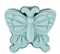 WishesMar Butterfly Shape Silicone Mould Fluted Cake Mold Nonstick Baking Cake Tin Reusable Cake Pan for Kitchen Creation Fun #A