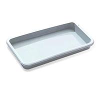 WishesMar Rectangle Shape Silicone Mould Tray Fluted Cake Mold Nonstick Baking Cake Tin Reusable Cake Pan for Kitchen Creation Fun #A