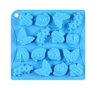 WishesMar Silicone Mould for Chocolate Candy Forming Mold Insect Butterfly Shape - Non-Stick Reusable DIY Molds for Kitchen Creation Fun